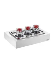Станция буфетная для охлаждения, Pintinox, Buffet, 46х64x12.2 см, на 3 кувшина
