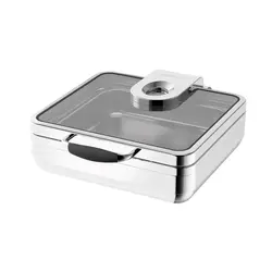 Мармит индукционный SUNNEX Burano 5,5 л 2/3*65 с откидной крышкой