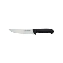 Нож разделочный, COMAS, Carbon, 18 см, нерж. сталь / полипропилен, цвет ручки черный, L30 см