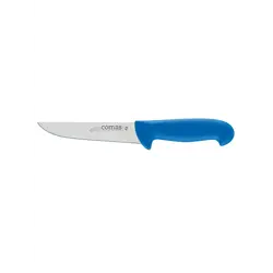 Нож разделочный, COMAS, Carbon, 16 см, нерж. сталь / полипропилен, цвет ручки cиний, L28.5 см
