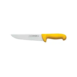 Нож разделочный, COMAS, Carbon, 20 см, нерж. сталь / полипропилен, цвет ручки желтый, L33.5 см
