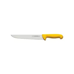 Нож разделочный, COMAS, Carbon, 30 см, нерж. сталь / полипропилен, цвет ручки желтый, L43.5 см