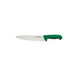 Нож поварской, COMAS, Carbon, 20 см, нерж. сталь / полипропилен, цвет ручки зеленый, L32.8 см