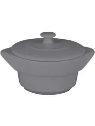 Емкость для запекания, RAK Porcelain, Chefs Fusion, 10 см, 220 мл, Серый