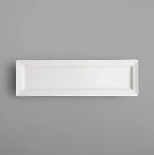 Тарелка прямоугольная плоская RAK Porcelain Classic Gourmet 21x8 см