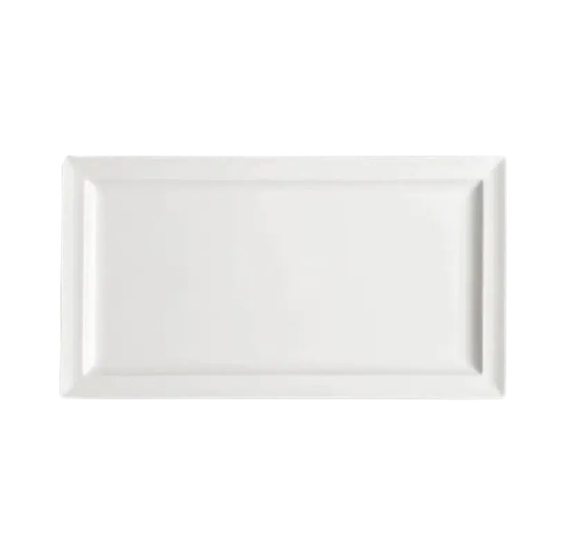 Тарелка прямоугольная плоская RAK Porcelain Classic Gourmet 38x21 см