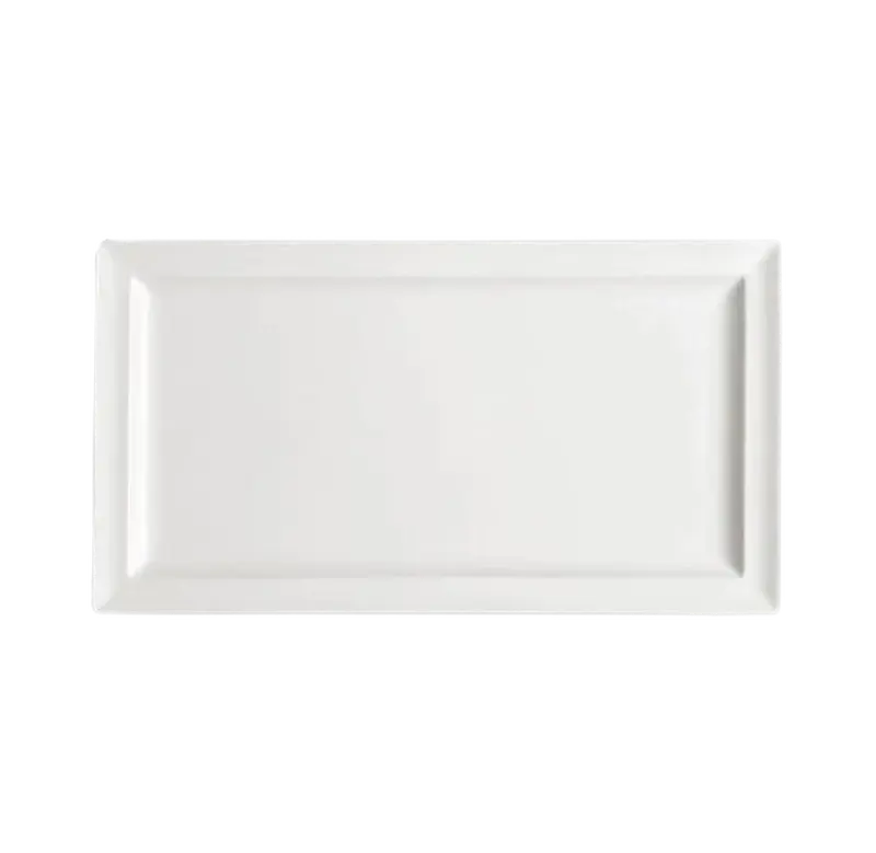 Тарелка прямоугольная плоская RAK Porcelain Classic Gourmet 38x21 см
