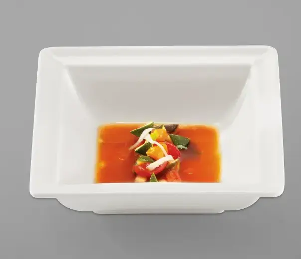 Салатник квадратный RAK Porcelain Classic Gourmet 400 мл, 16 см