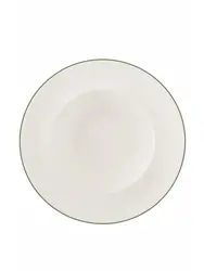 Тарелка глубокая для пасты с кантом, Pioli, Colour Green, 26 см