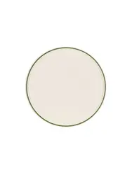 Тарелка мелкая с вертикальным бортом с кантом, Pioli, Colour Green, 16 см