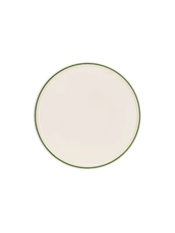 Тарелка мелкая с вертикальным бортом с кантом, Pioli, Colour Green, 16 см