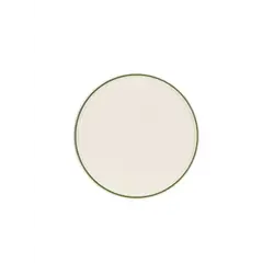 Тарелка мелкая с вертикальным бортом с кантом, Pioli, Colour Green, 16 см