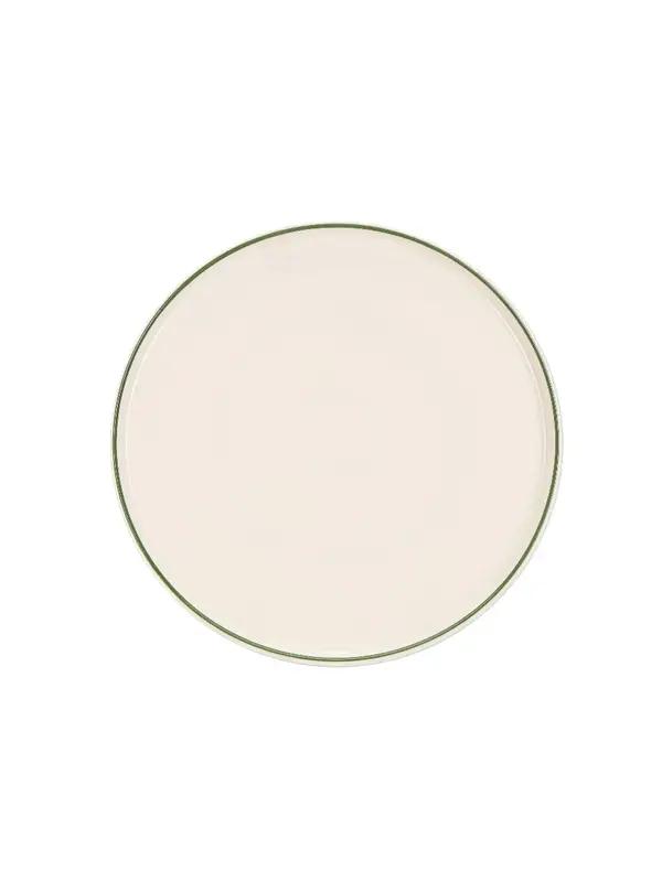 Тарелка мелкая с вертикальным бортом с кантом, Pioli, Colour Green, 27 см