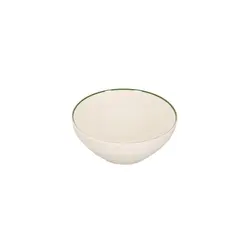 Салатник с кантом, Pioli, Colour Green, 14 см