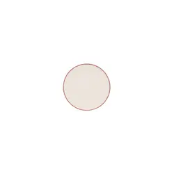 Тарелка мелкая с вертикальным бортом и кантом, Pioli, Colour Red, 27 см