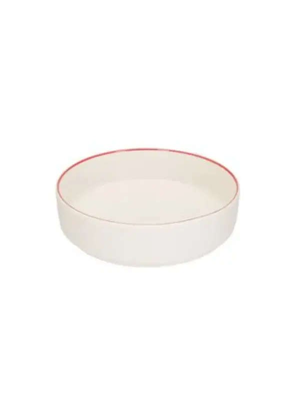 Салатник (стопир.) с кантом, Pioli, Colour Red, 16 см