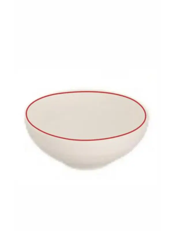 Салатник с кантом, Pioli, Colour Red, 17 см