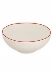 Салатник с кантом, Pioli, Colour Red, 22 см