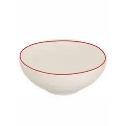 Салатник с кантом, Pioli, Colour Red, 22 см