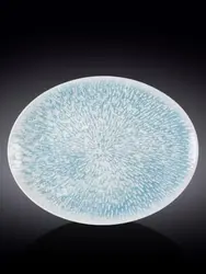 Блюдо овальное плоское, Wilmax, Coral Blue, 31х24 см