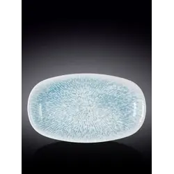 Блюдо овальное углубленное, Wilmax, Coral Blue, 30.5х18 см