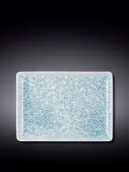 Блюдо прямоугольное, Wilmax, Coral Blue, 23.5х17 см