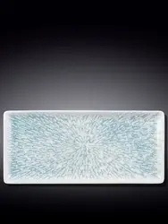 Блюдо прямоугольное, Wilmax, Coral Blue, 33х15 см
