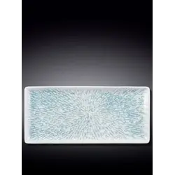 Блюдо прямоугольное, Wilmax, Coral Blue, 33х15 см