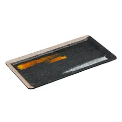 Блюдо P.L. Proff Cuisine Dark Texture 27,5*14,4*1,9 см