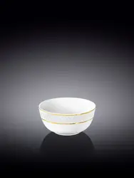 Салатник с золотом, Wilmax, Diamond, 7 см, 70 мл