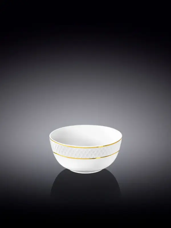 Салатник с золотом, Wilmax, Diamond, 7 см, 70 мл