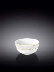 Салатник с золотом, Wilmax, Diamond, 8 см, 100 мл