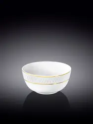 Салатник с золотом, Wilmax, Diamond, 10 см, 200 мл