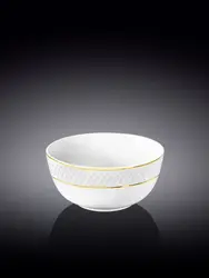 Салатник с золотом, Wilmax, Diamond, 11 см, 270 мл