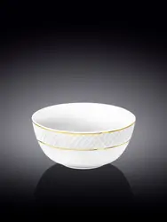 Салатник с золотом, Wilmax, Diamond, 12 см, 380 мл