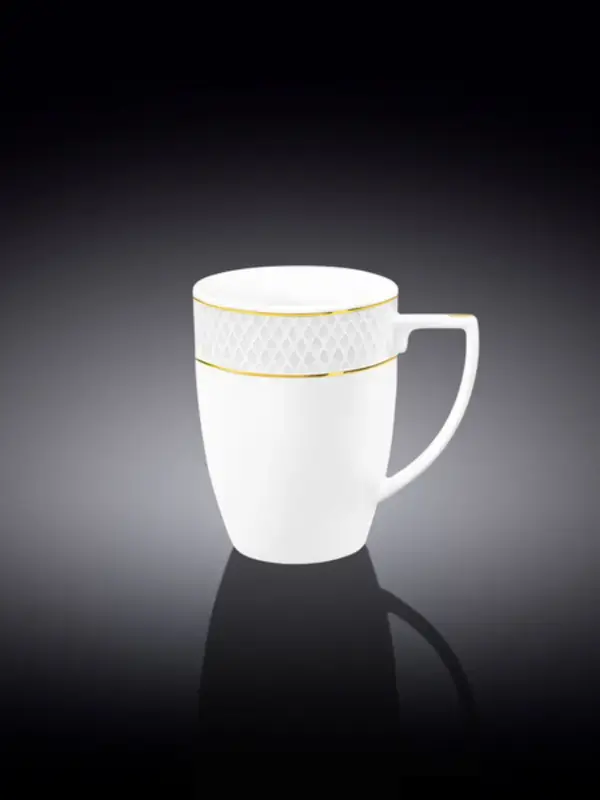 Кружка с золотом, Wilmax, Diamond, 320 мл