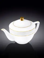 Чайник заварочный с золотом, Wilmax, Diamond, 900 мл