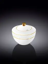 Сахарница с золотом, Wilmax, Diamond, 340 мл