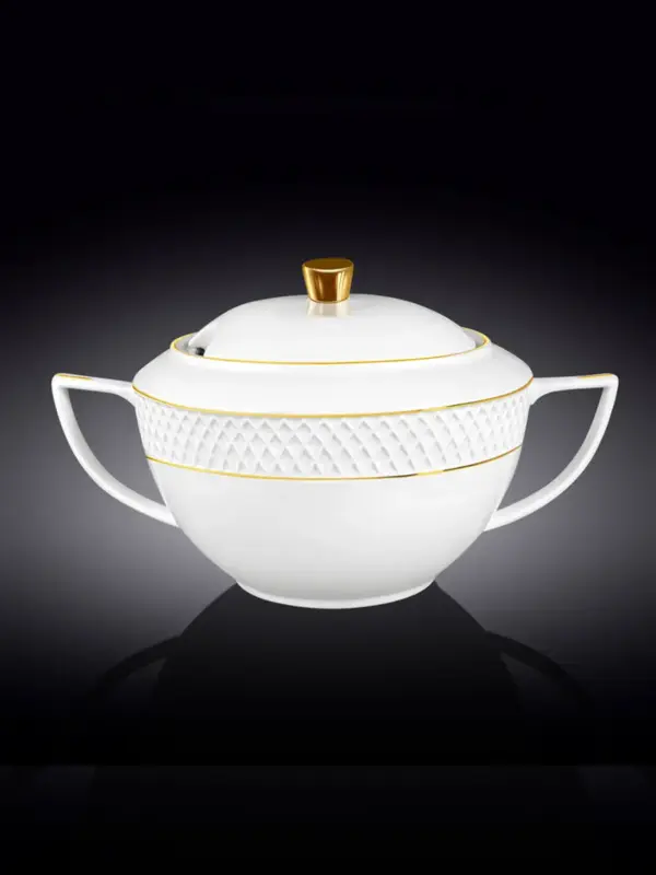 Супница с золотом, Wilmax, Diamond, 2800 мл