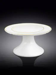 Тортовница с золотом, Wilmax, Diamond, 20x10 см