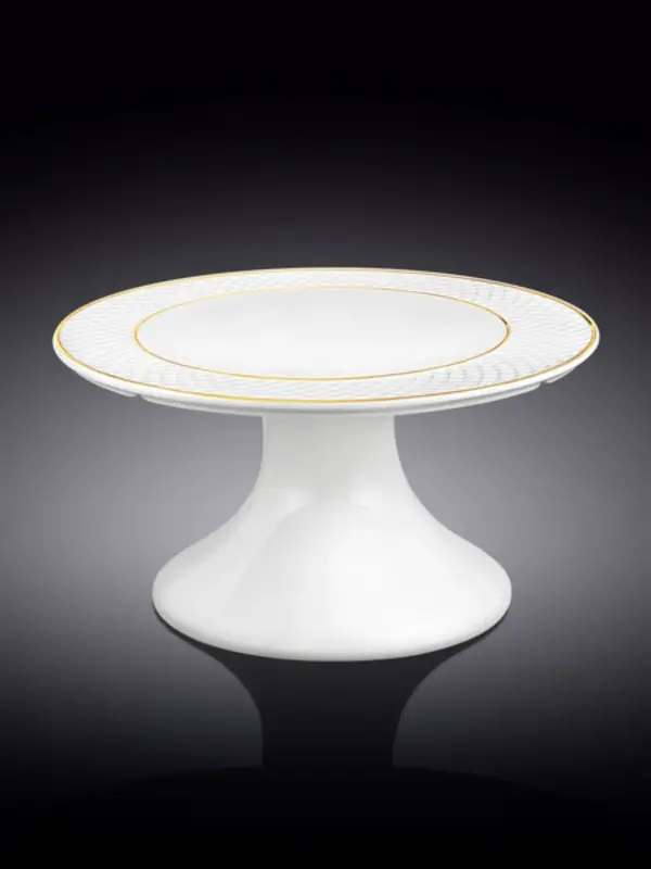 Тортовница с золотом, Wilmax, Diamond, 20x10 см