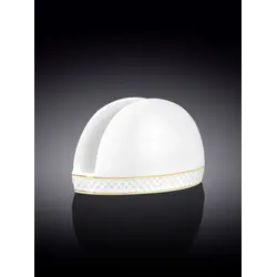 Салфетница с золотом, Wilmax, Diamond, 12x7.5 см