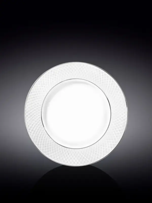 Тарелка десертная с платиной, Wilmax, Diamond, 20 см