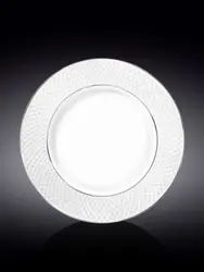 Тарелка обеденная с платиной, Wilmax, Diamond, 25.5 см