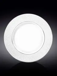 Тарелка обеденная с платиной, Wilmax, Diamond, 28 см