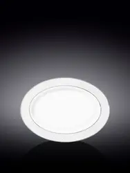 Блюдо овальное с платиной, Wilmax, Diamond, 20x14 см