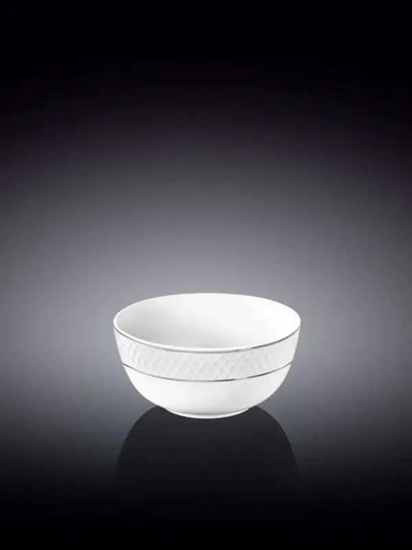 Салатник с платиной, Wilmax, Diamond, 8 см, 100 мл