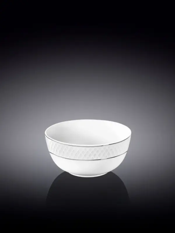 Салатник с платиной, Wilmax, Diamond, 8 см, 130 мл