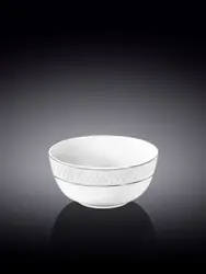 Салатник с платиной, Wilmax, Diamond, 10 см, 200 мл