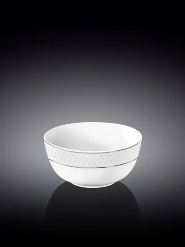 Салатник с платиной, Wilmax, Diamond, 10 см, 200 мл